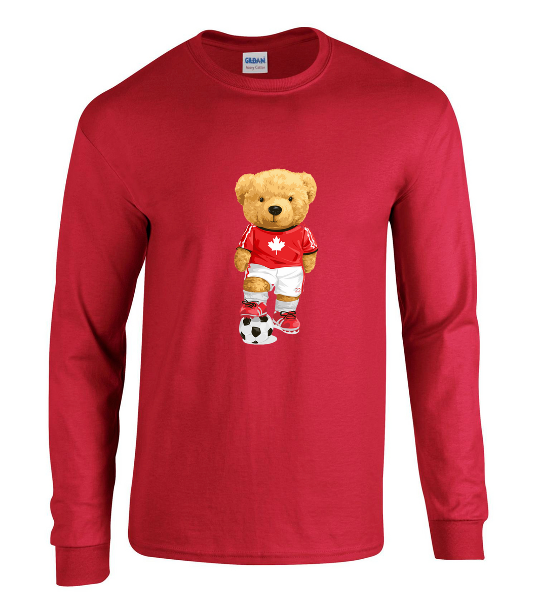 Youth Long Sleeve Shirt - Red